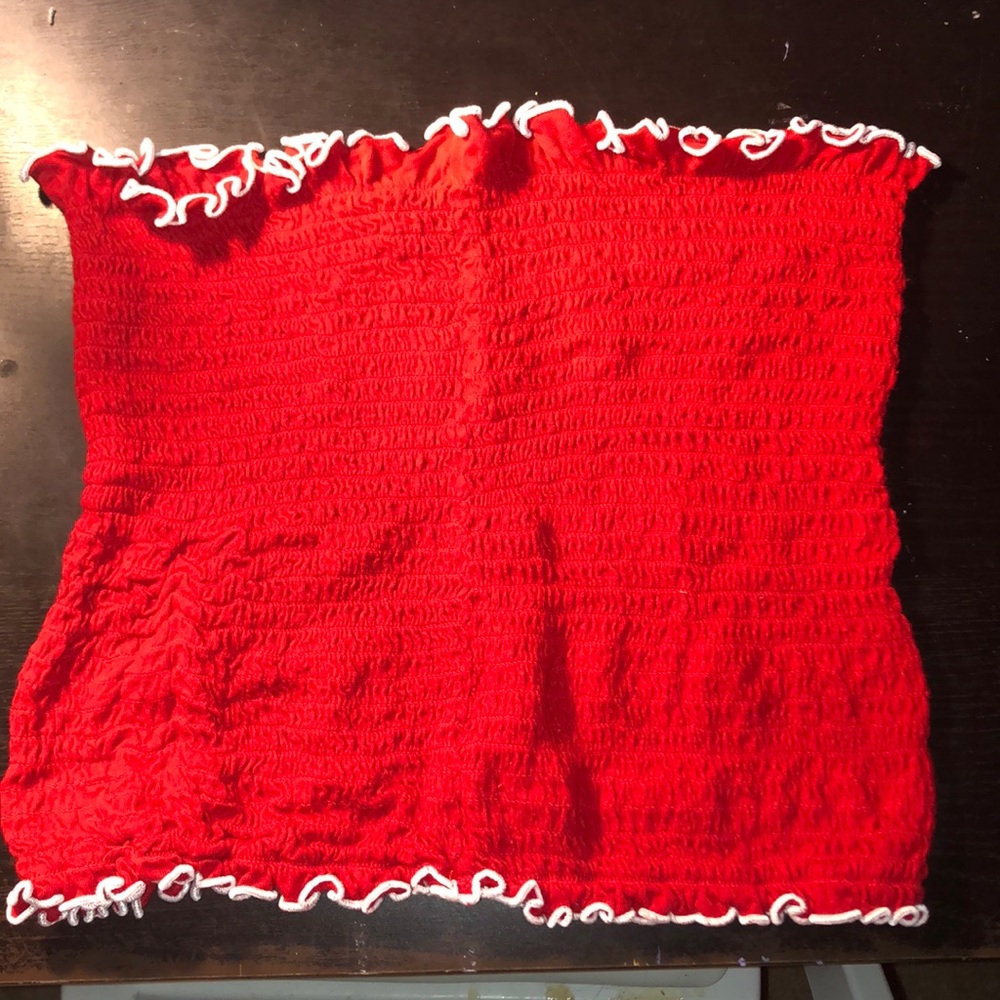 red tube top